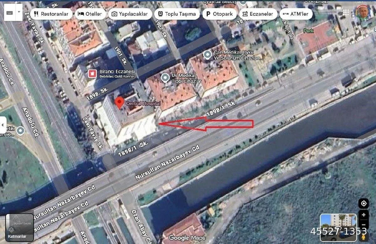 CENTRAL HOSPİTAL HASTANE YANI 20 m2 LAVABO WC VAR DEMİR KORUNAKLI KİRALIK İŞYERİ küçük görsel 2